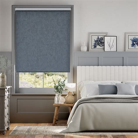 Choices Alva Yale Blue Roller Blind