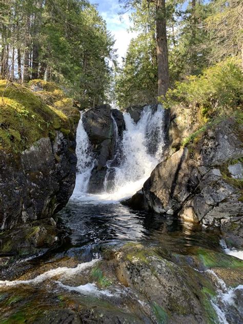 Christie Falls Offers Great Views Vancouver Island Parks And Trails