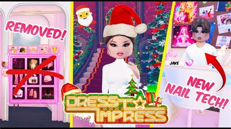 Christmas Update Revealed New Codes Lobby And Quest In Dress To Impress