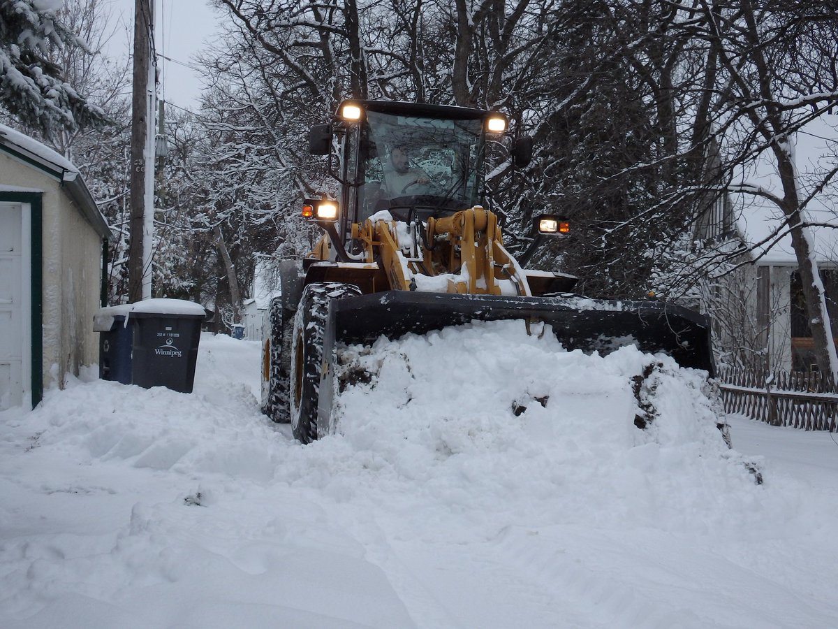 City Begins Snow Clearing On Winnipeg Streets Energy 106 Winnipeg S