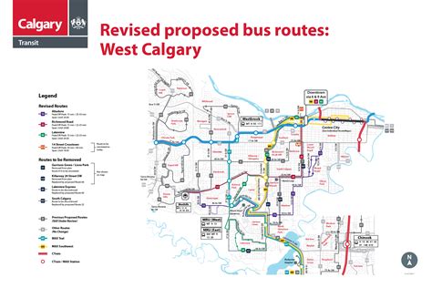 City Of Calgary Transit Map