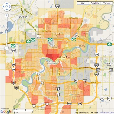 City Of Edmonton Data: Explore Neighborhood Insights