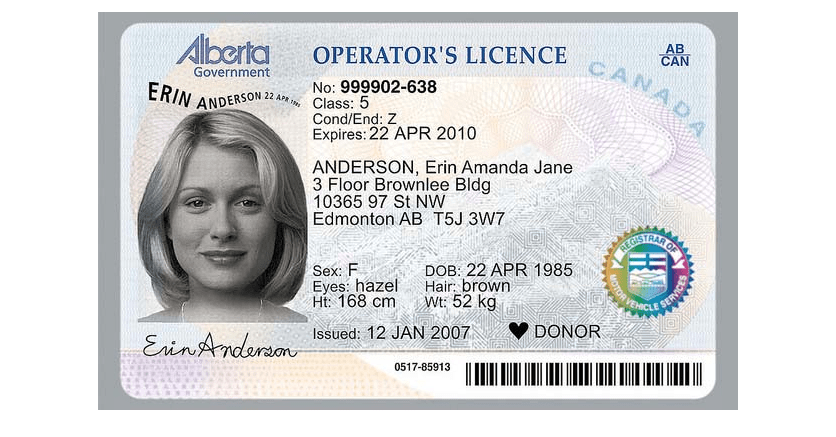 Class 5 Driver License