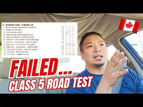 Class 5 Road Test Alberta Road Test Failed Buhay Canada Youtube