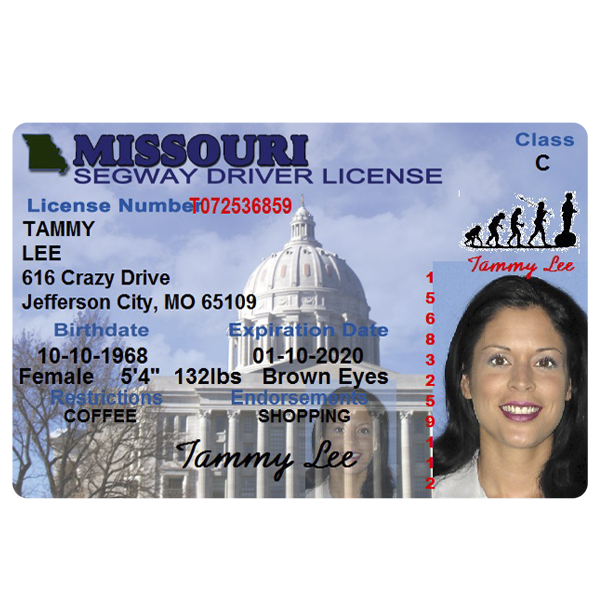 Class E Drivers License