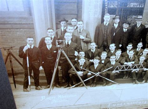 Class Photograph Photograph Of The Yale School Of Civil Engineering