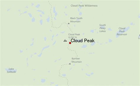 Cloud Peak Mountain Information