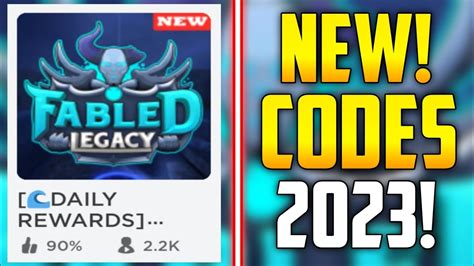 Codes For Fabled Legacy: Unlock Exclusive Rewards