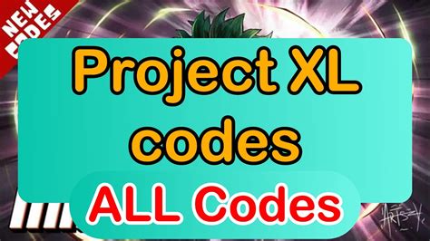 Codes For Project Xl