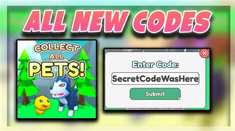 Collect All Pets Code