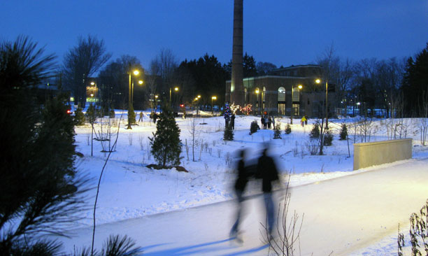 Colonel Samuel Smith Park Artificial Ice Trail Csla