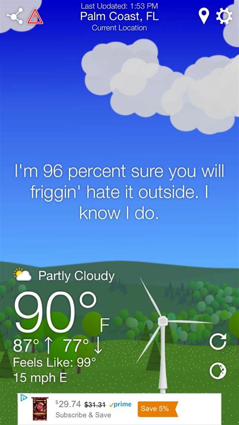 Comical Weather App