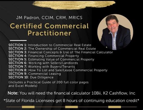 Commercial Real Estate Certifications Online