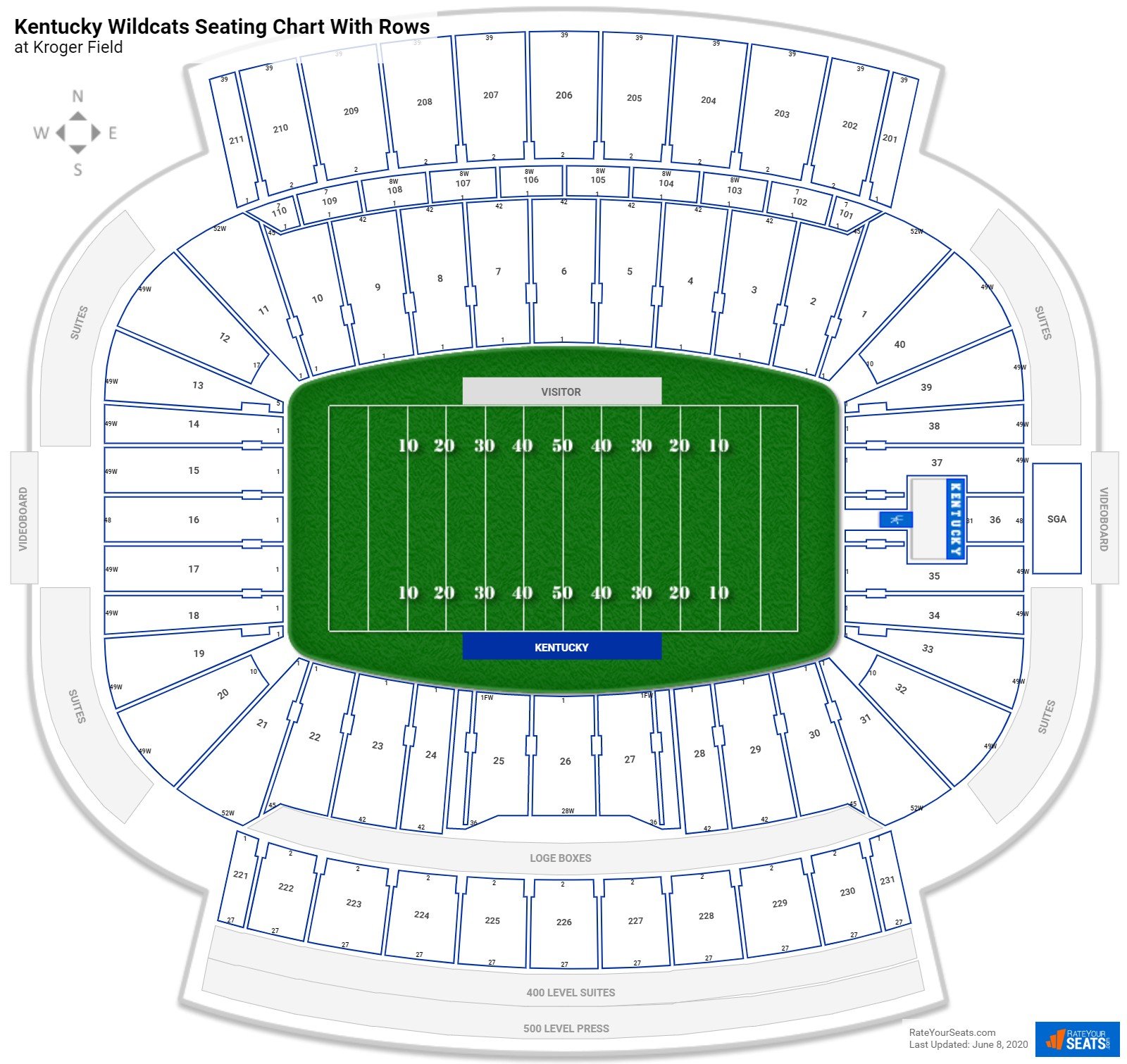 Commonwealth Stadium Ky Seating Chart Vivid Seats