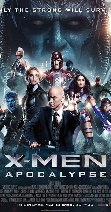 Complete Cast Of X Men Apocalypse