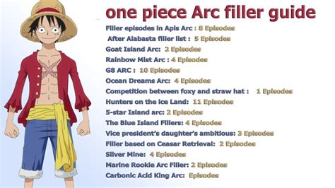 Complete Guide To One Piece Filler Episodes What You Need To Know