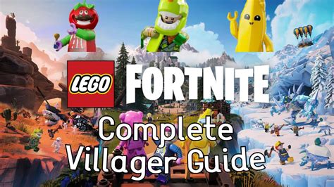 Complete Villager Guide To Lego Fortnite Youtube