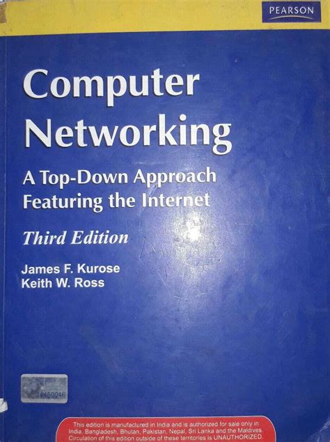 Computer Networking A Top Down Approach Featuring The Internet Chapter