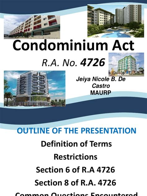 Condominium Property Act