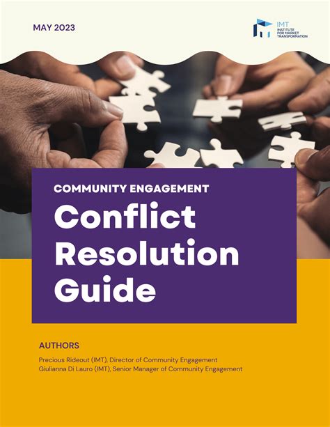 Conflict Resolution Guide Imt