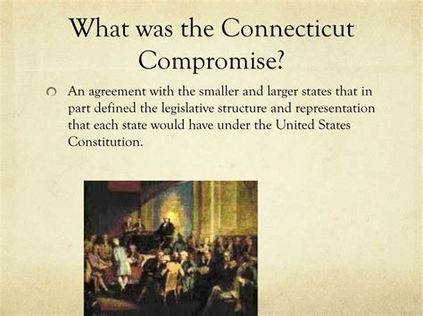 Connecticut Compromise Definition