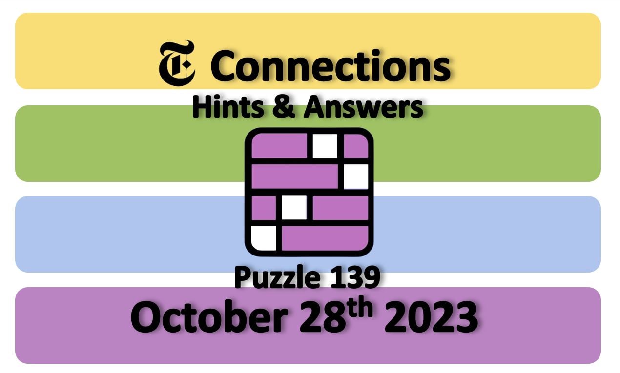 Connections Hint October 27