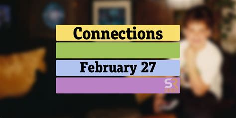 Connections Hints For February 4 2024 Deva Silvie