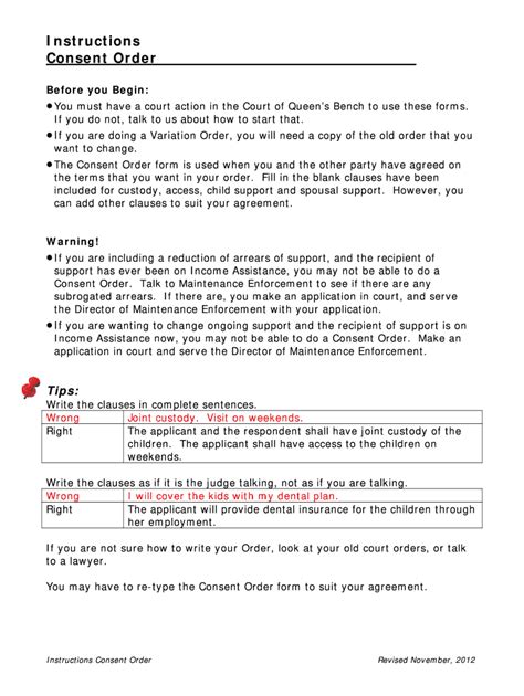 Consent Order Alberta Fill Out Amp Sign Online Dochub