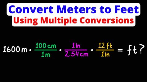 Convert 5 Meters To Feet Easily Unit Conversion