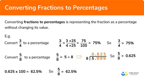 Convert Fraction To Percent