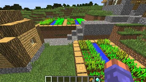 Cool Minecraft Seed 1 8 2 Large Npc Village Spawn Diamonds Swamp