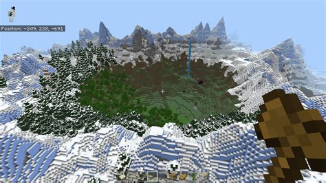 Cool Mountain Seed 1 18 Bedrock R Minecraft