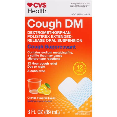 Cough Relief Cough Suppressant Dextromethorphan Hbr Liquid