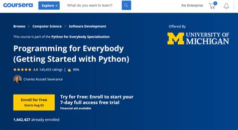 Coursera Python For Everybody Review Education Speaks