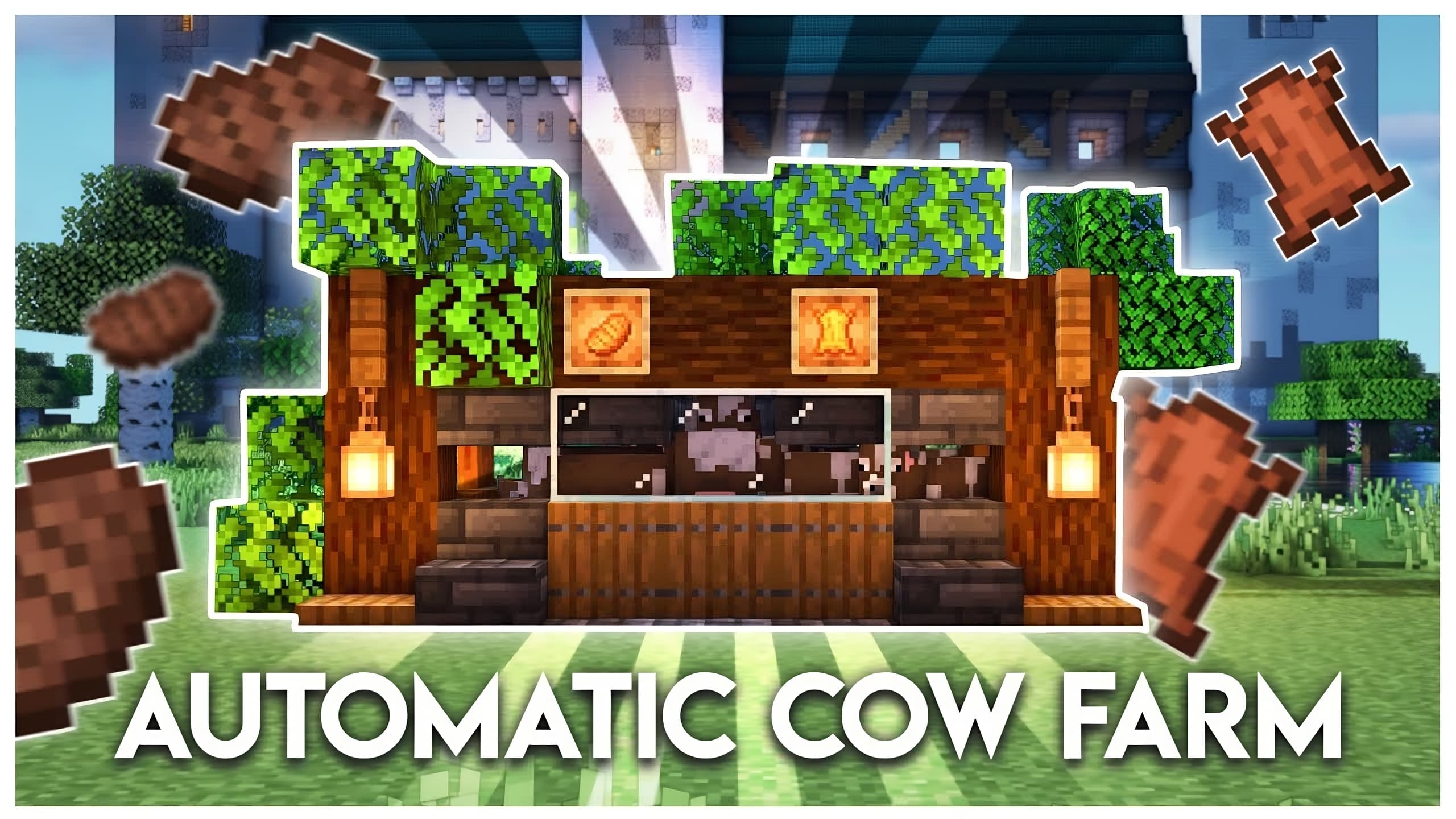 Cow Farm Minecraft