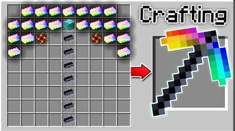 Crafting The World S Strongest Minecraft Pickaxe Youtube