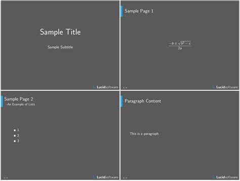 Creating A Presentation In Latex