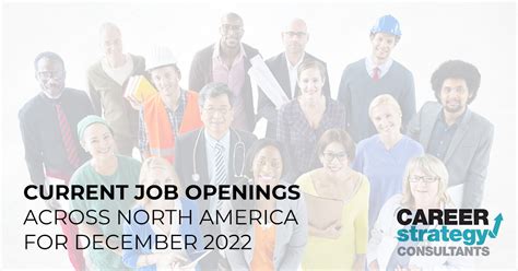 Current Job Openings Across North America For December 2022 Career