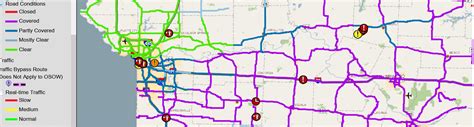 Current Modot Traveler Road Condition Map As Of 11Am Kmmo Marshall Mo