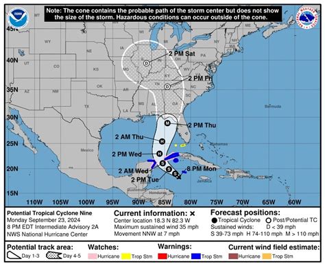 Current Path Of Hurricane Helene Runs Through Georgia Decaturish