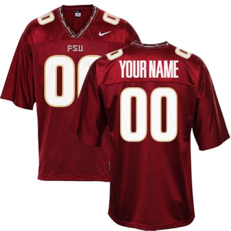 Custom Fsu Football Jersey