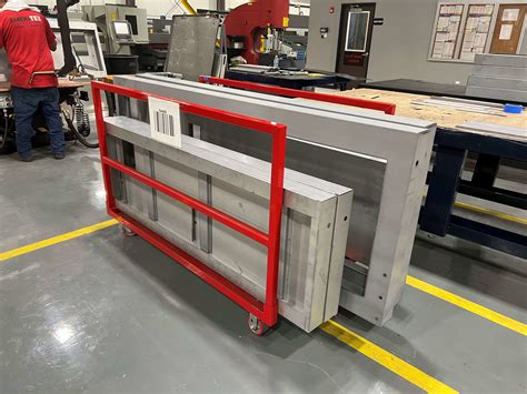 Custom Material Handling Carts Ameritex Fabrication