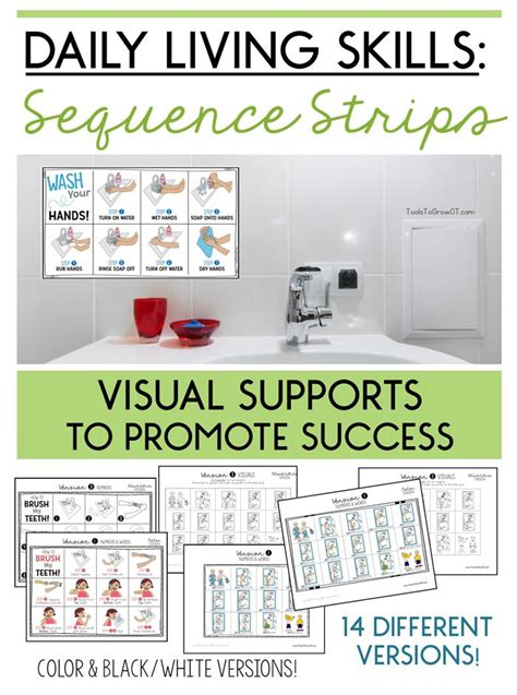 Daily Living Skills Strategies To Help Sequence Achieve Personal