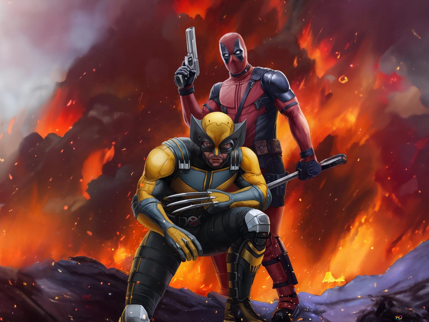 Deadpool Amp Wolverine 4K 8K