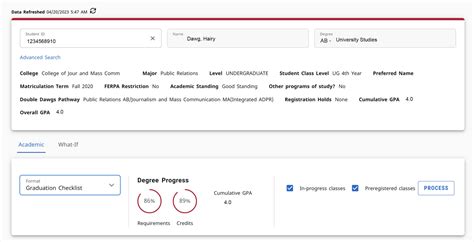 Degreeworks Uga Login