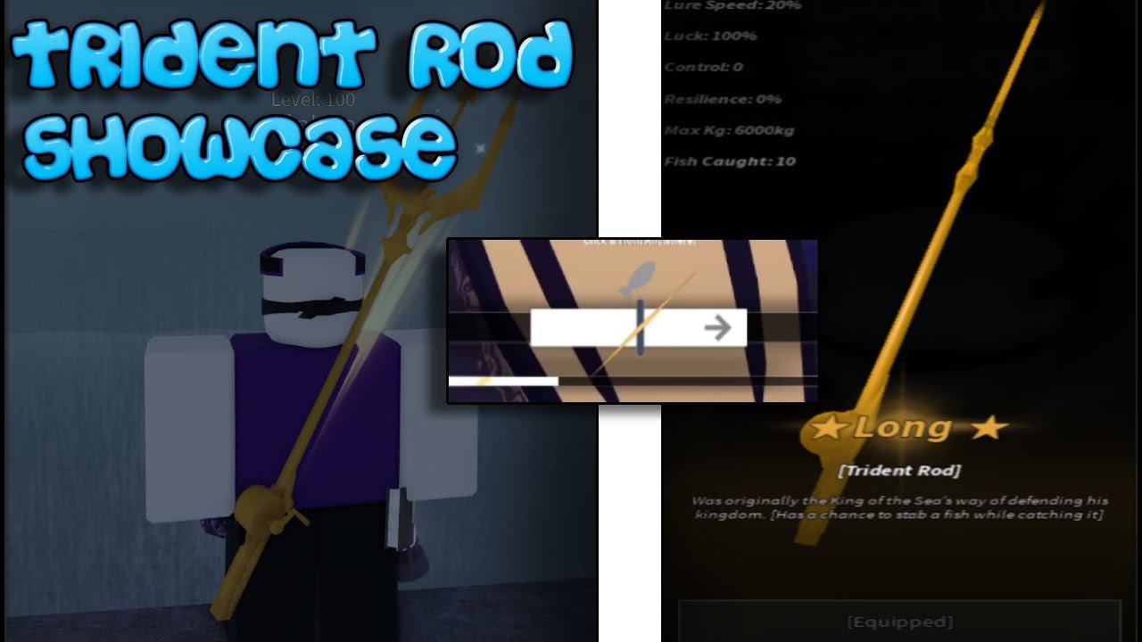 Depths Rod Vs Trident Rod Which Is Better Fisch Youtube