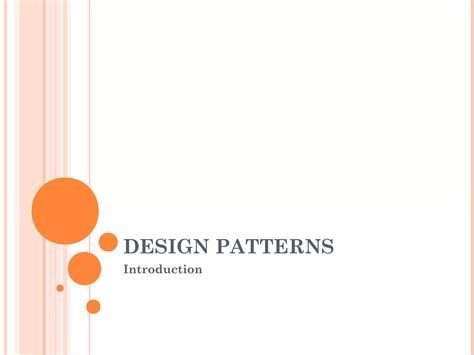 Design Patterns Ppt Download