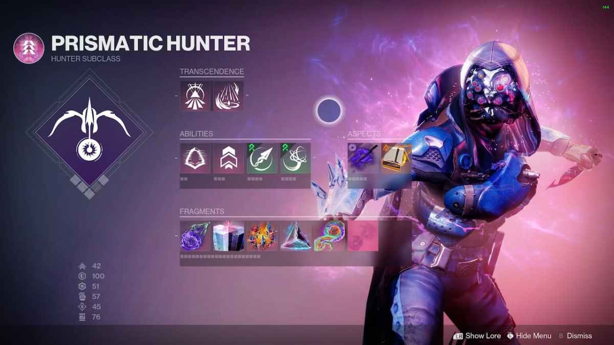 Destiny 2 Unlock All Prismatic Fragments Aspects And Abilities In