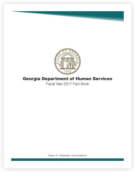 Dhs Fact Book Georgia Department Of Human Services