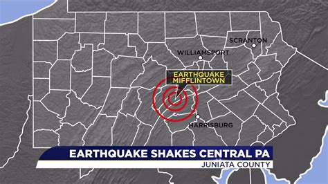 Pennsylvania Earthquake Today - Black Atlantic